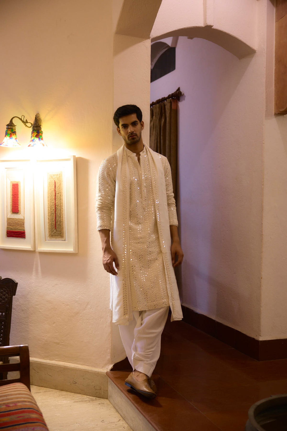 Umaid Ivory Kurta