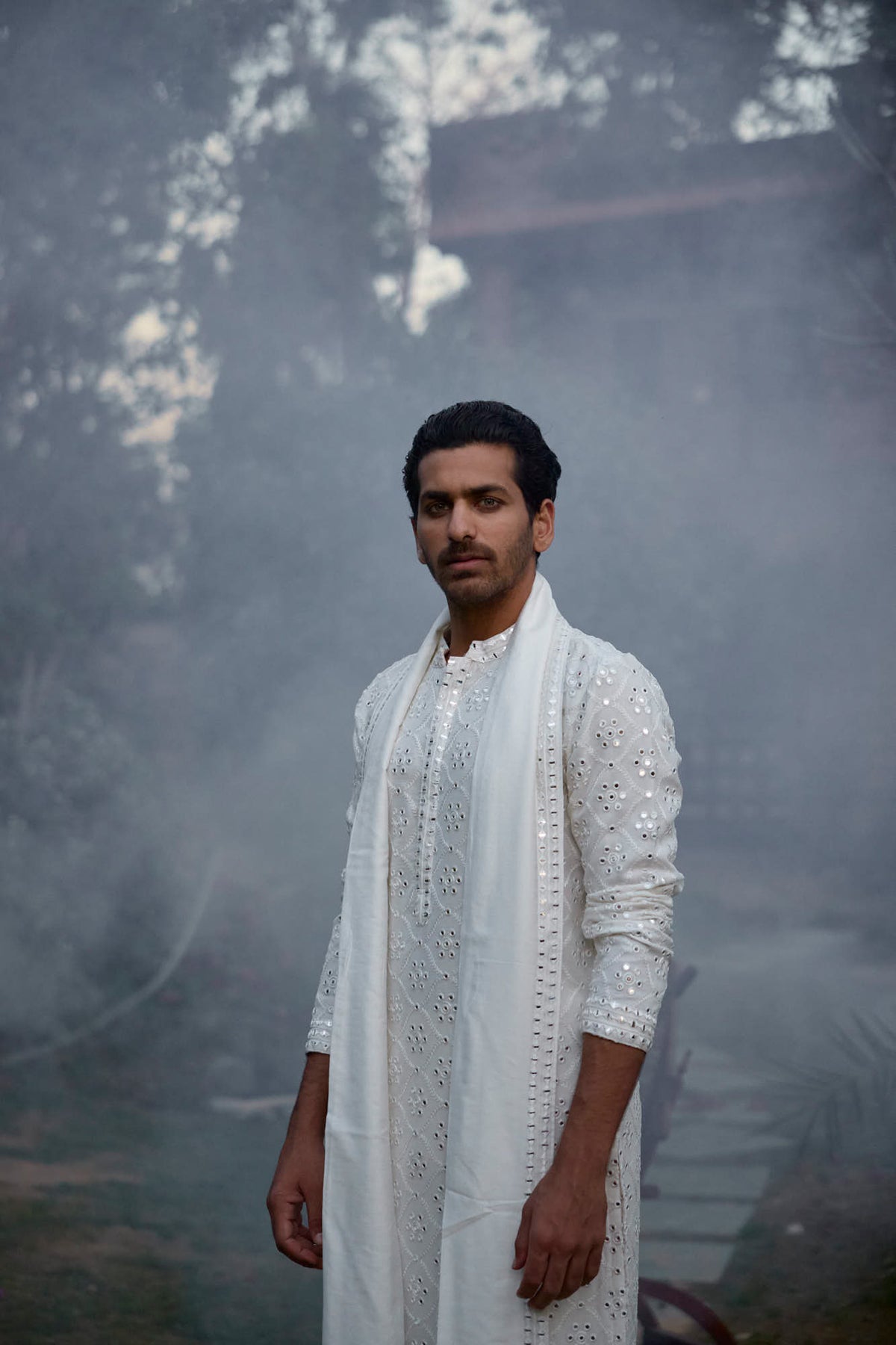 Ranbir kurta (Ivory)