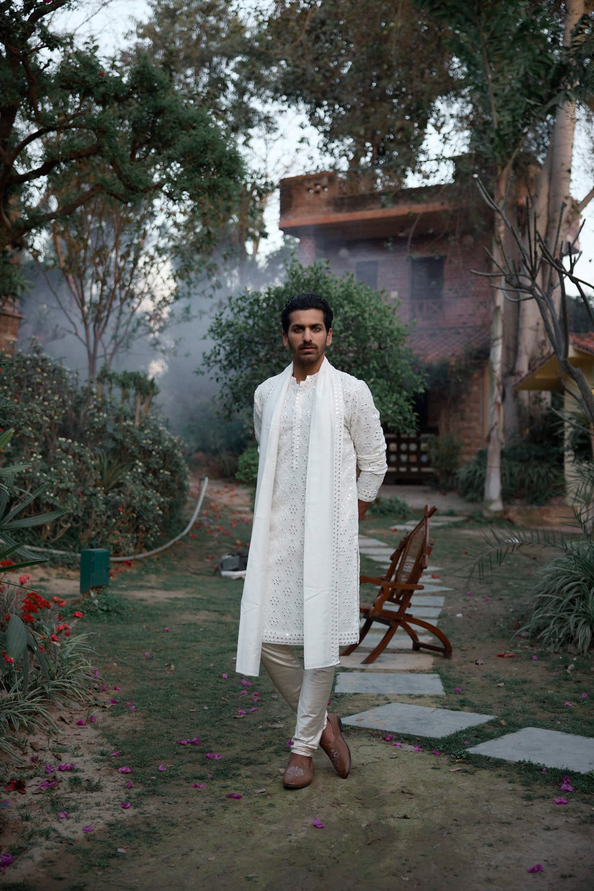 Ranbir kurta (Ivory)