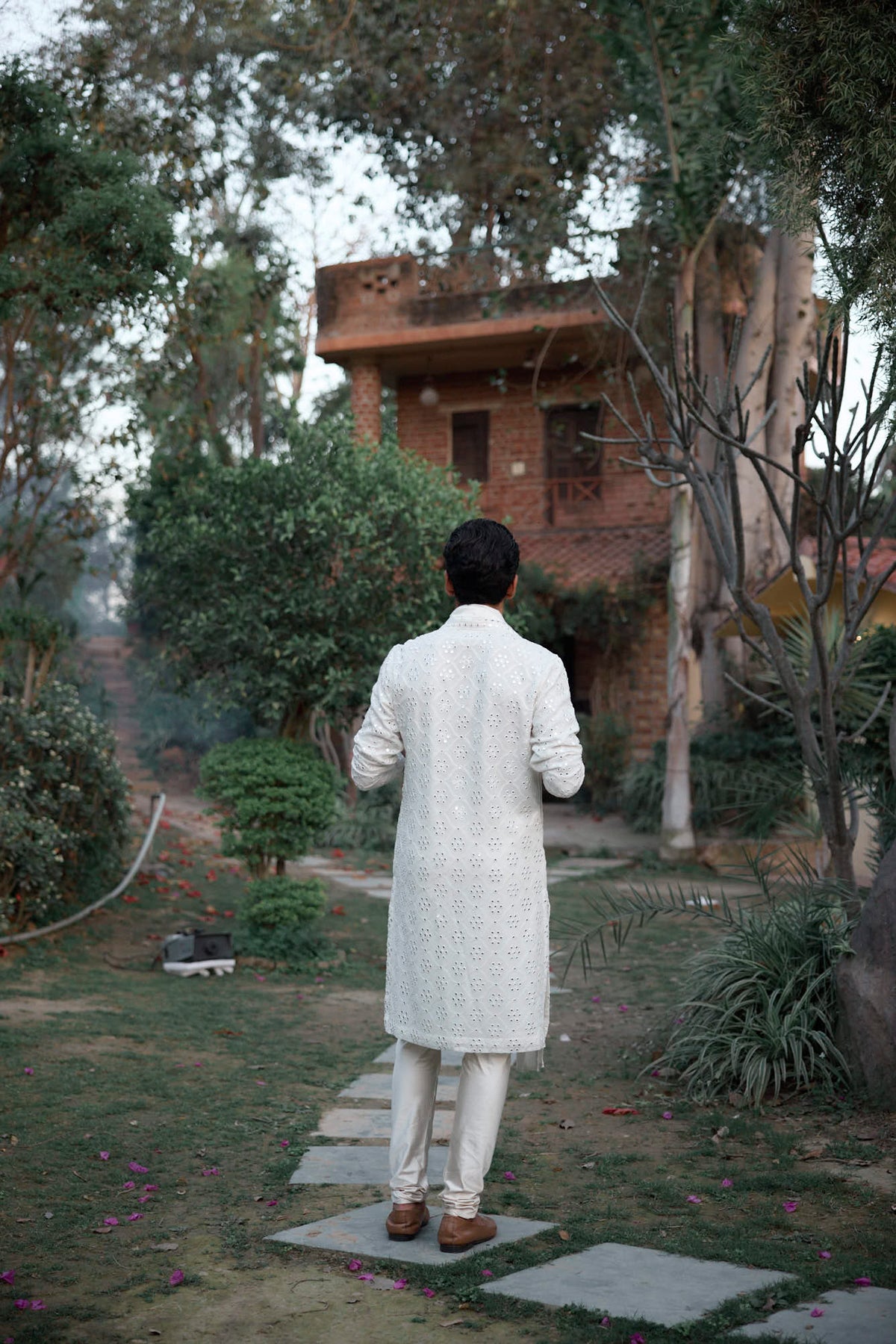 Ranbir kurta (Ivory)