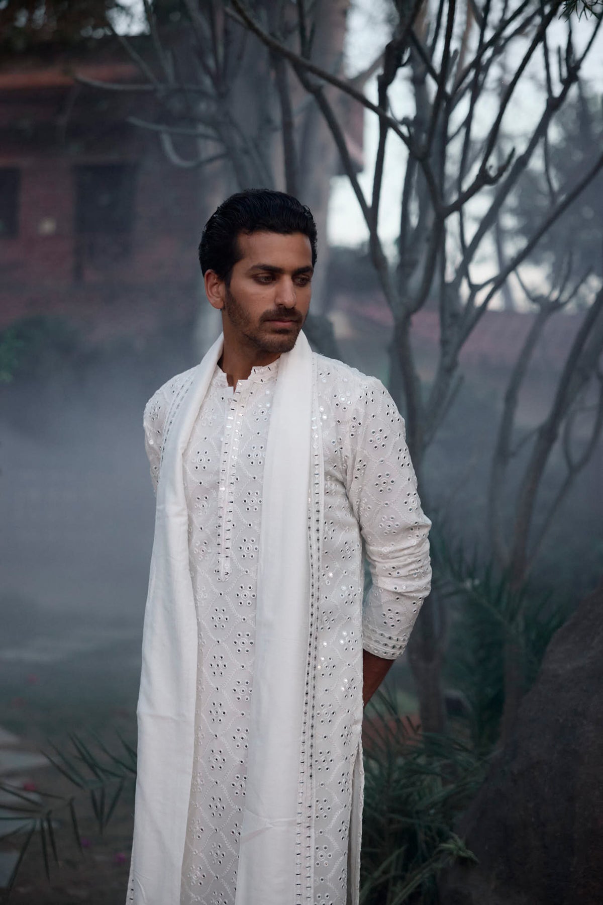 Ranbir kurta (Ivory)