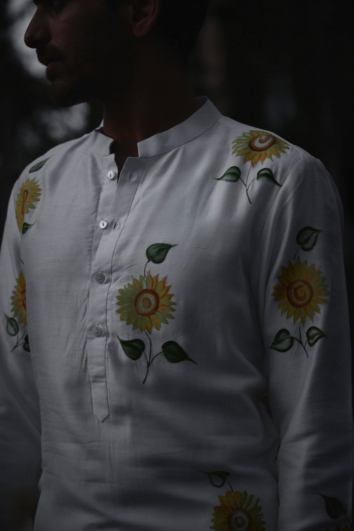 Alwar Hand Painted Kurta