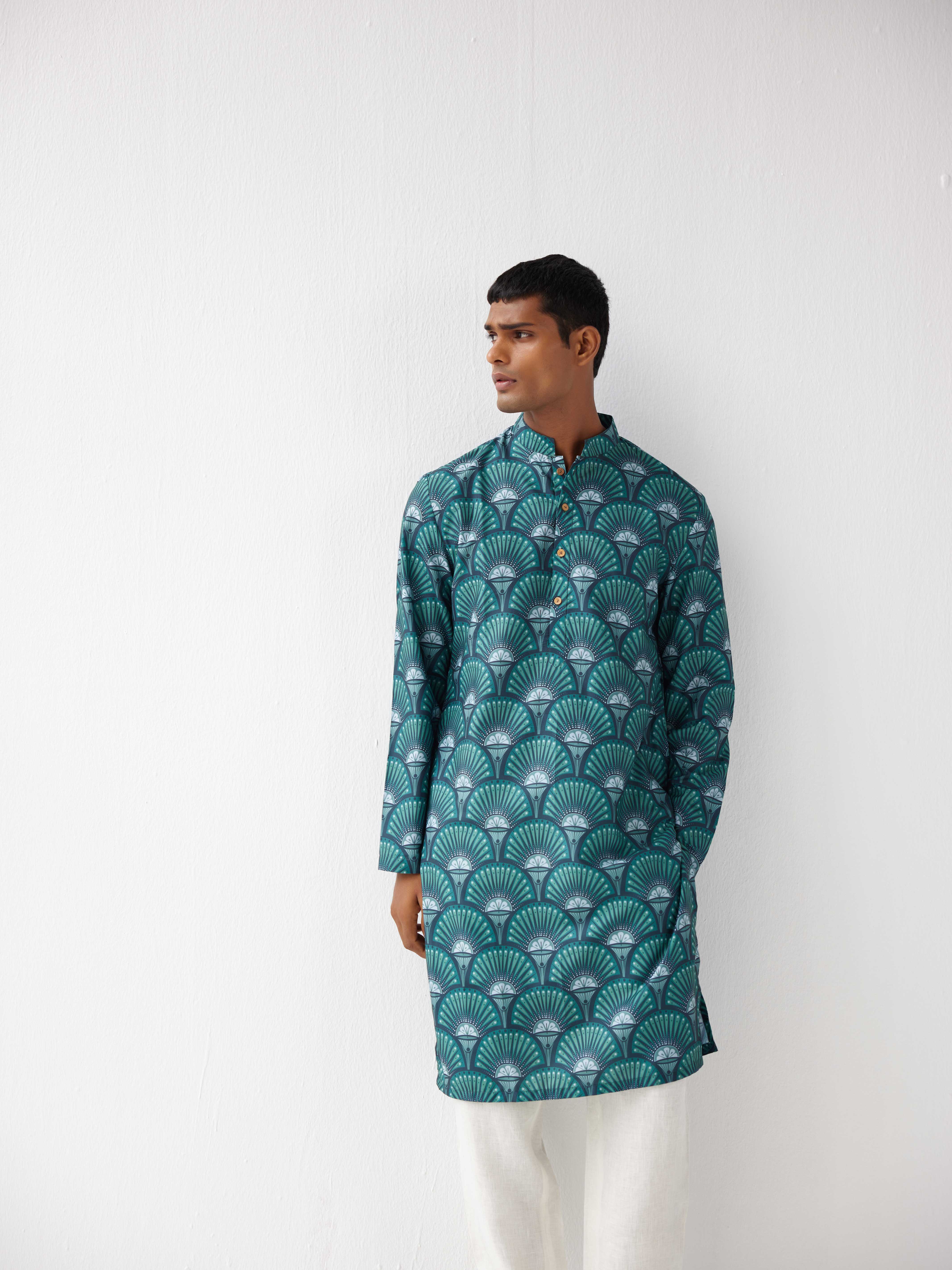 FOREST FERN KURTA