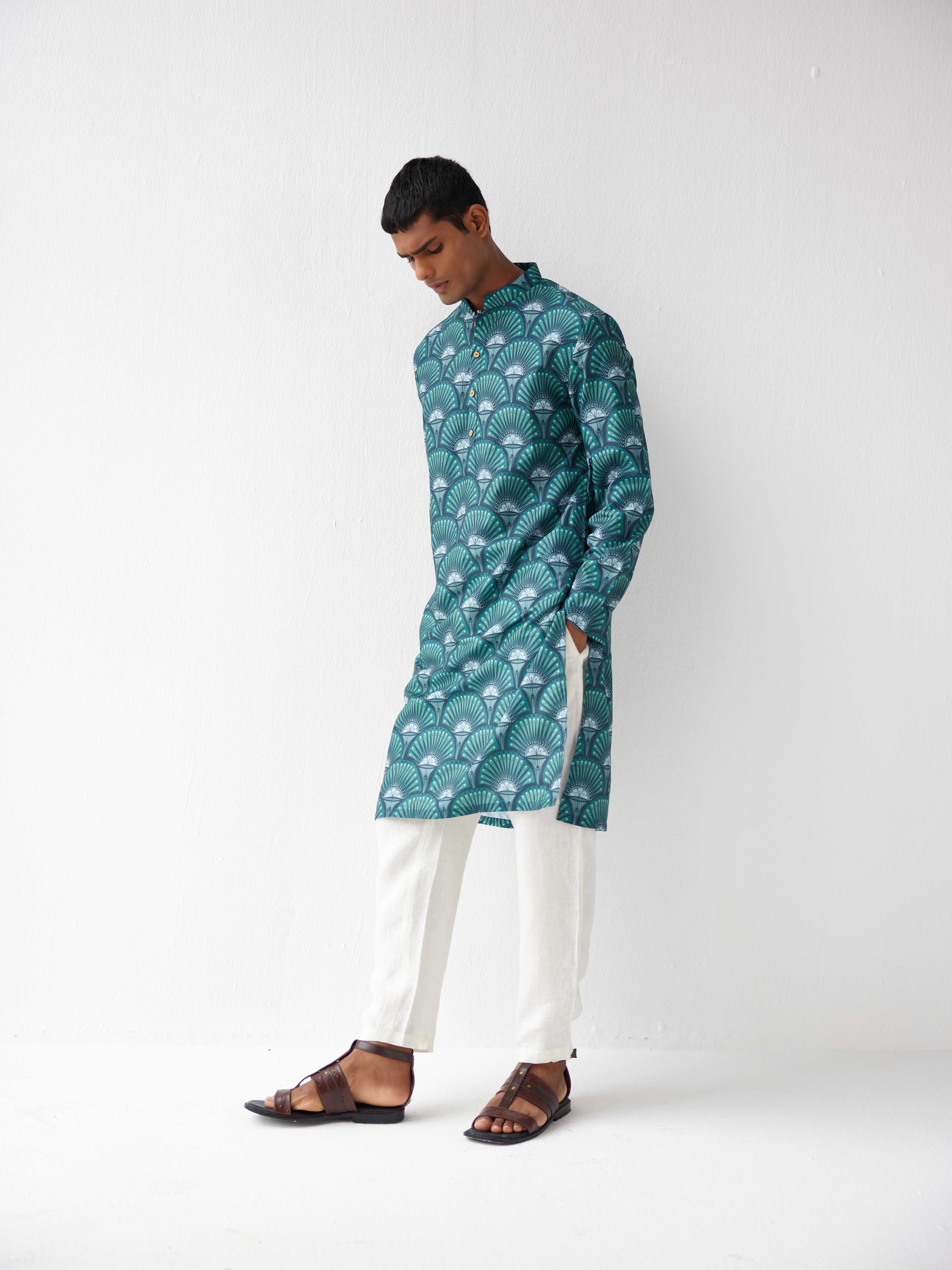 FOREST FERN KURTA