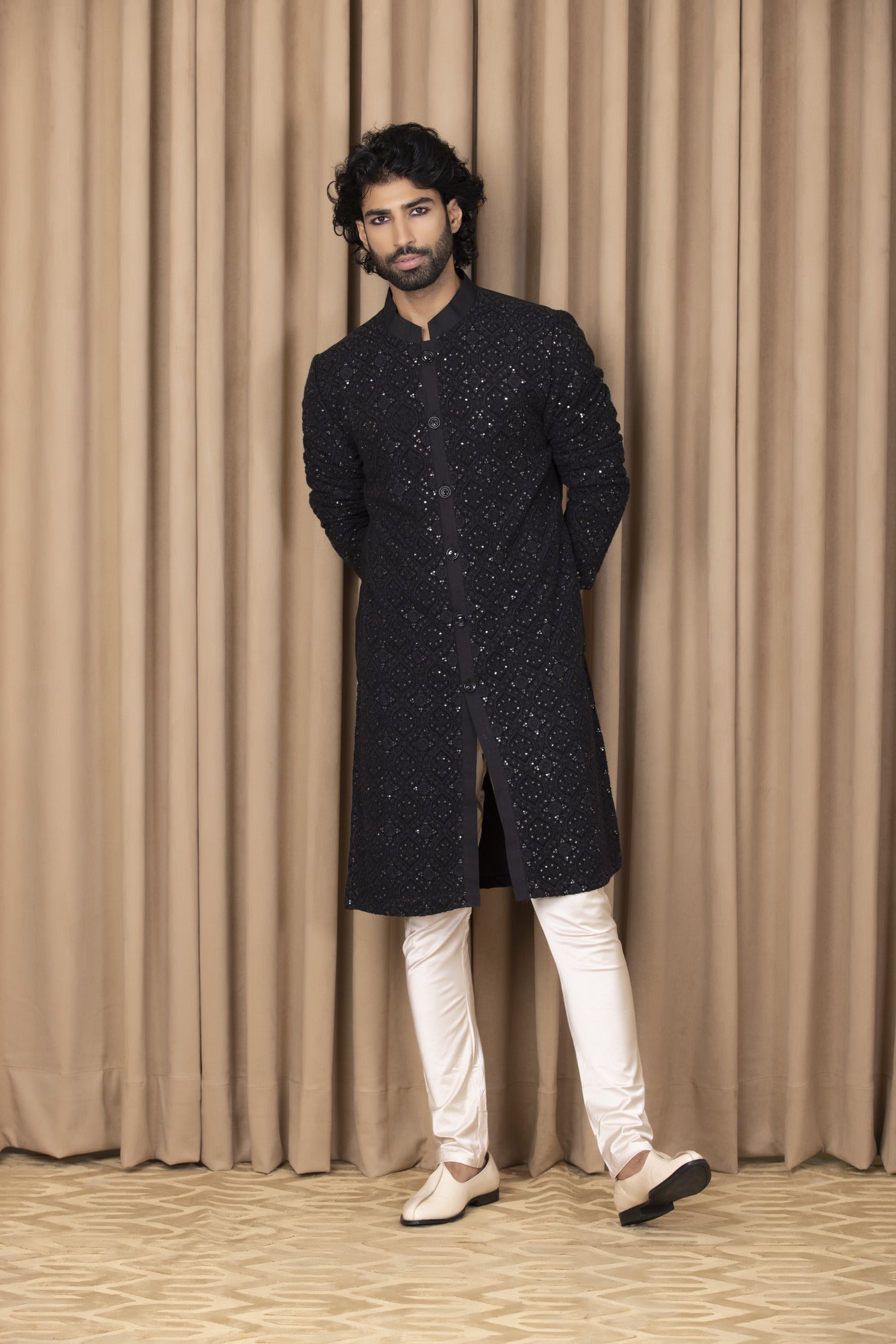 UMAIR KURTA (BLACK)