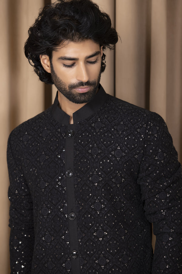 UMAIR KURTA (BLACK)