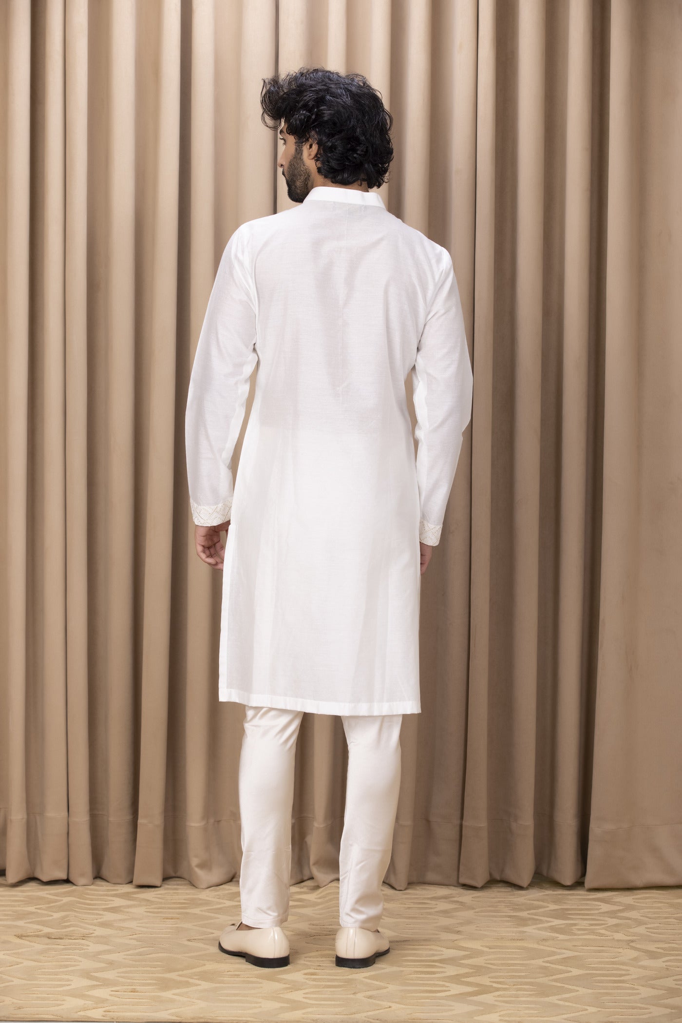 RANJHA KURTA (IVORY)