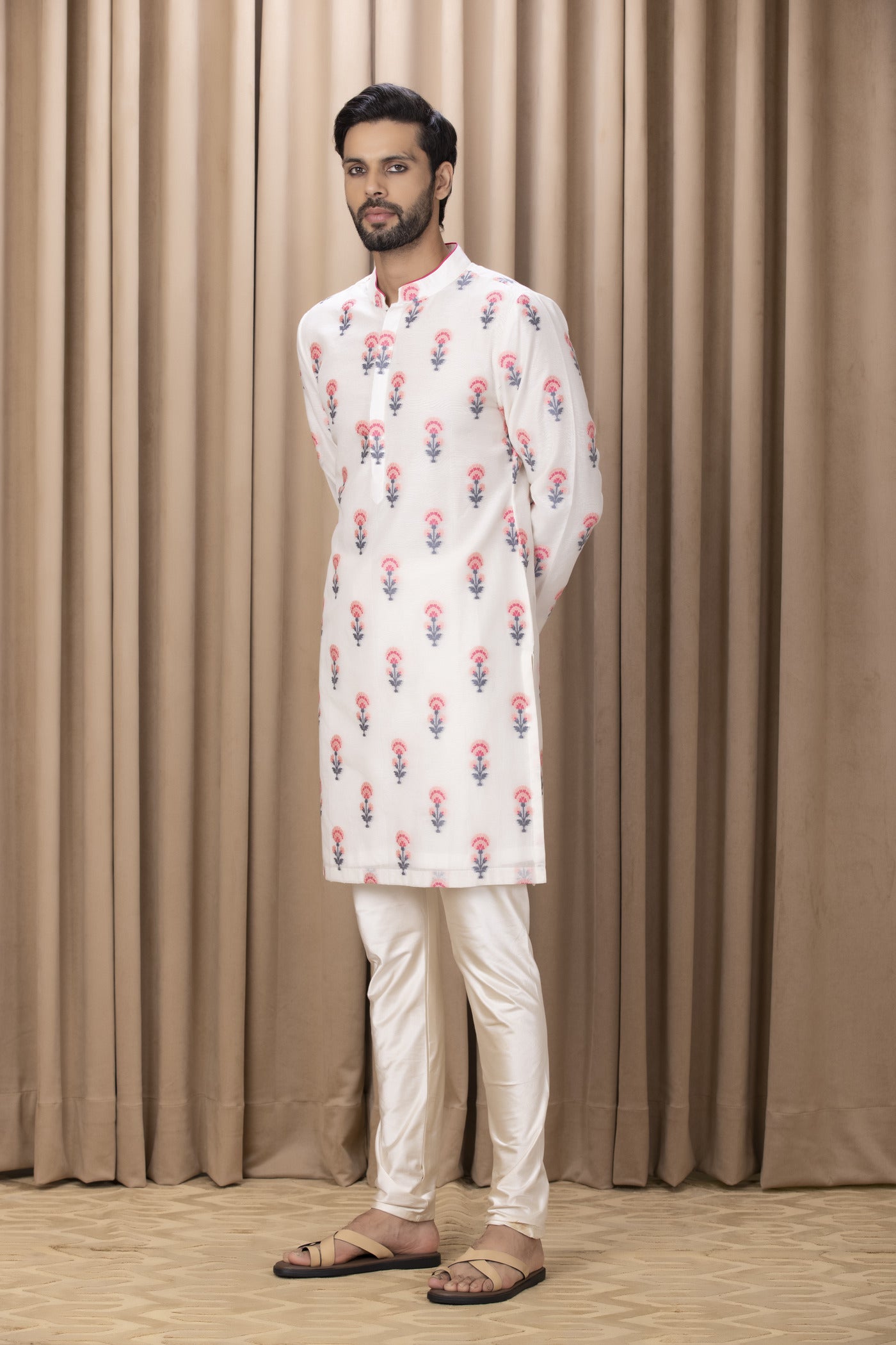 ASHAR KURTA (PINK)