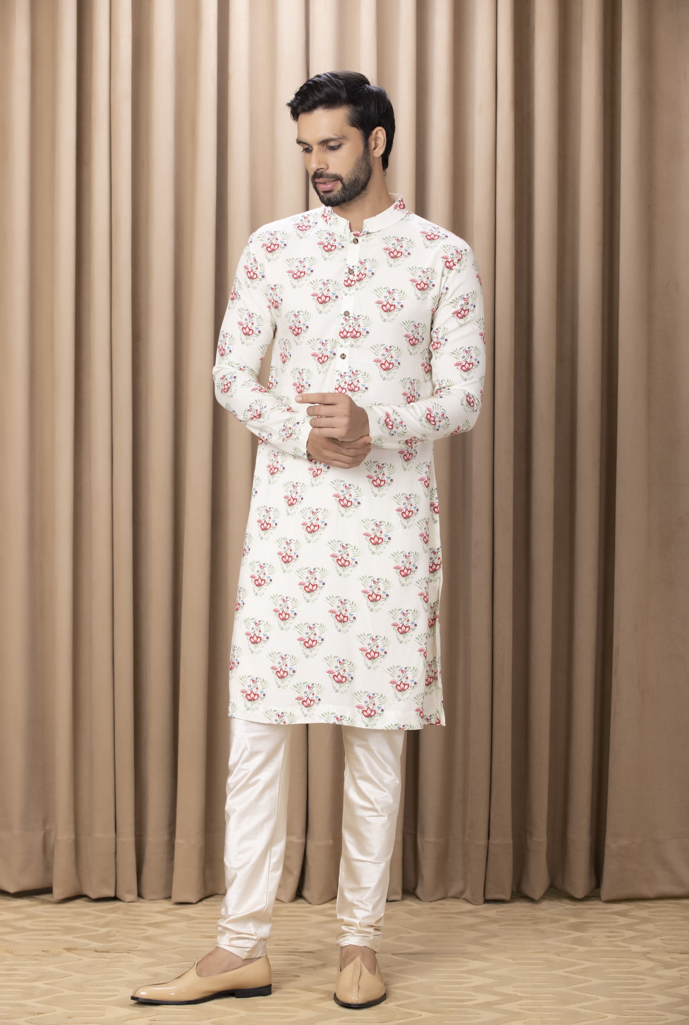 NOOR KURTA (IVORY)