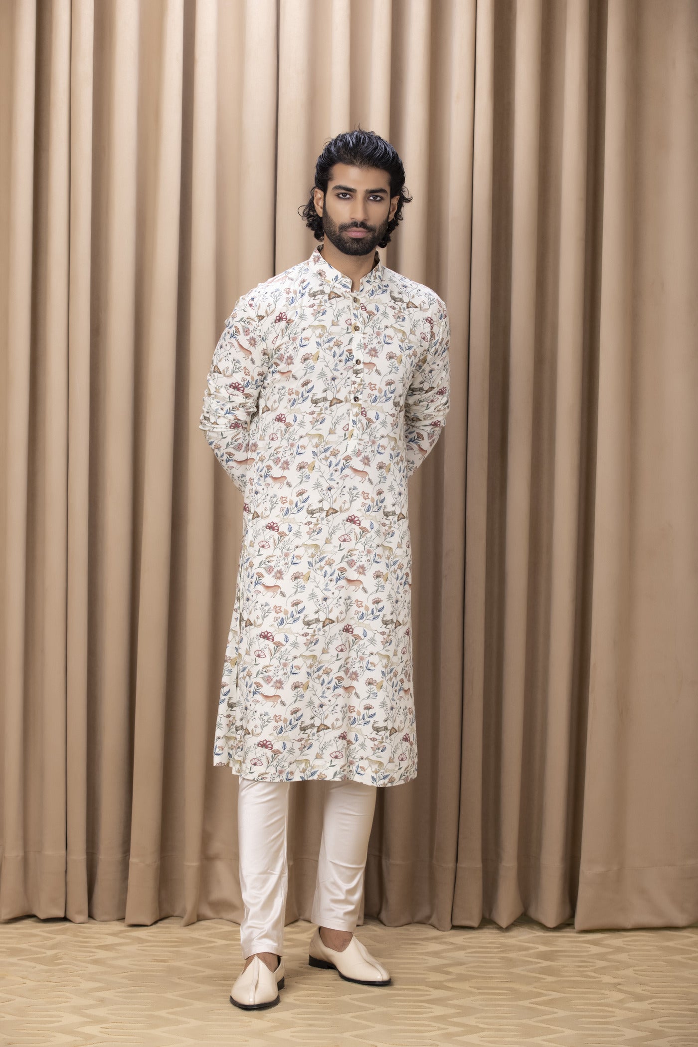 AMAANI KURTA (IVORY)