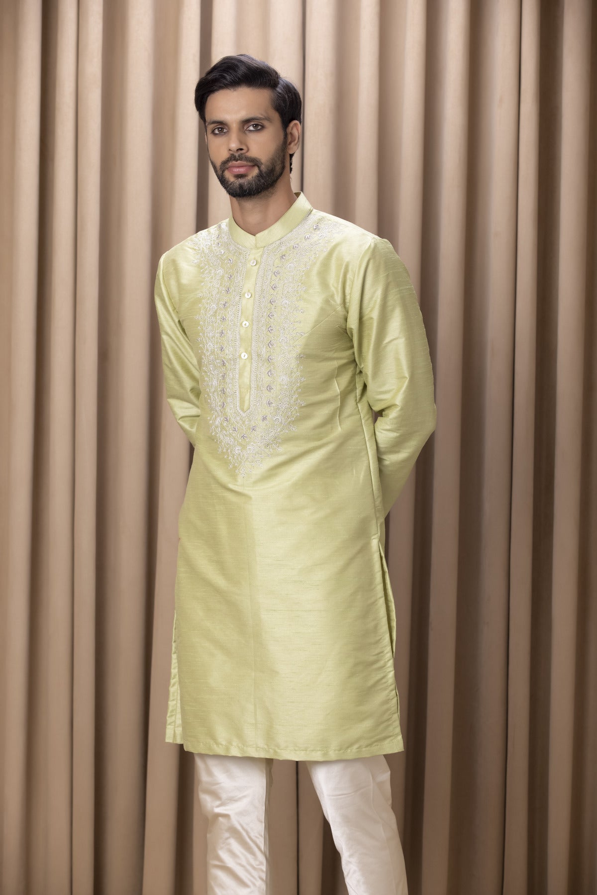 VAHID KURTA (MINT GREEN)