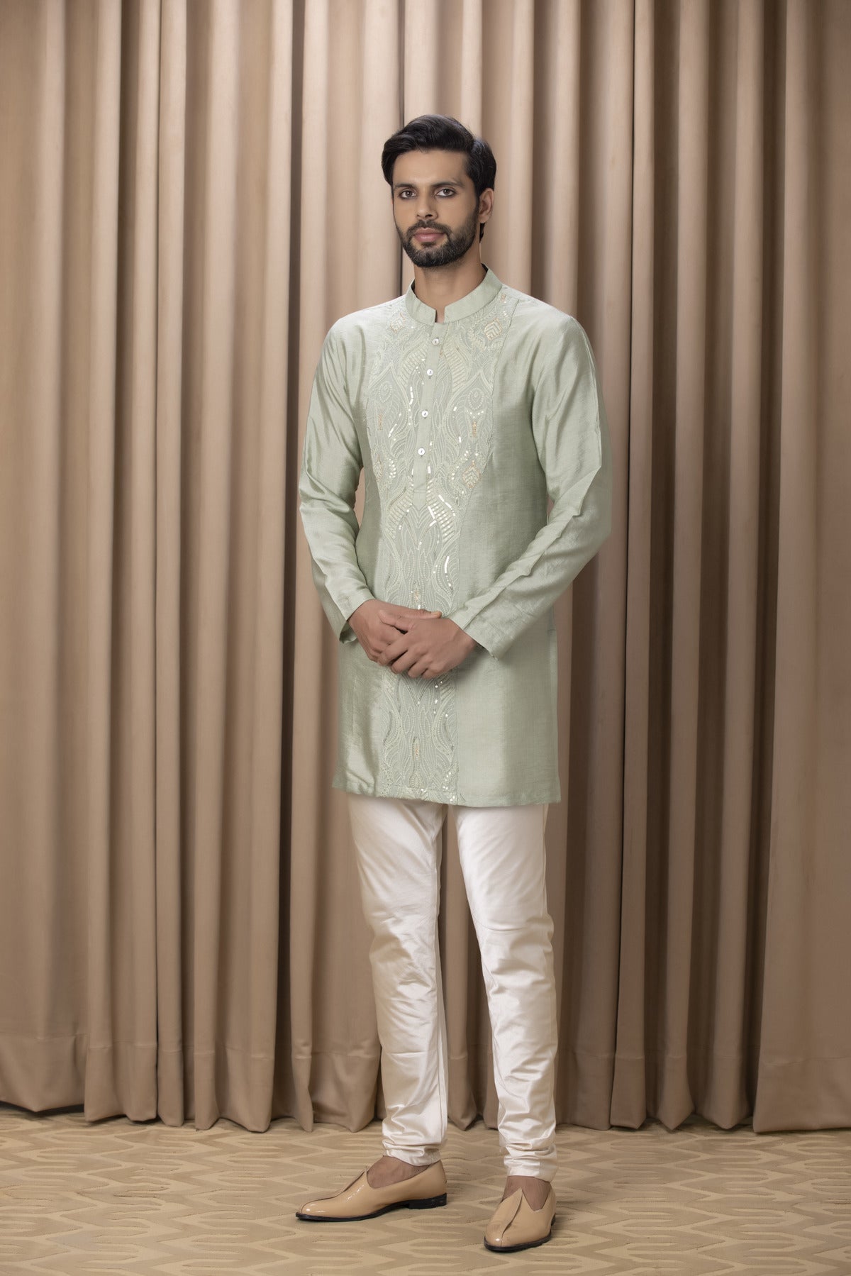 JAVED KURTA (MINT GREEN)