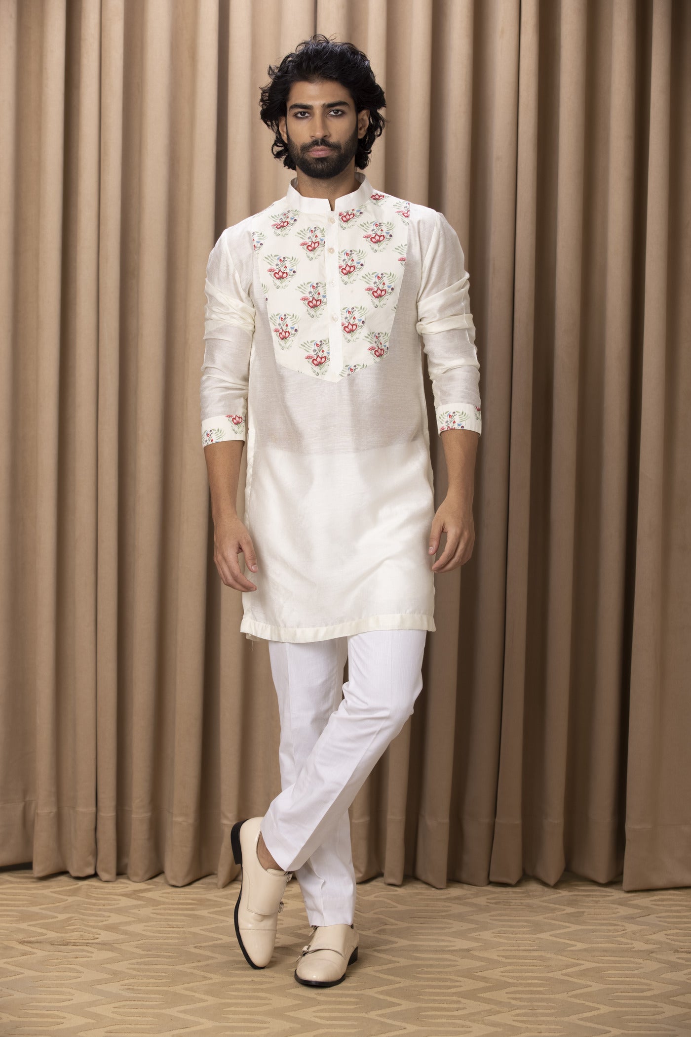 NOOR KURTA 2 (IVORY)