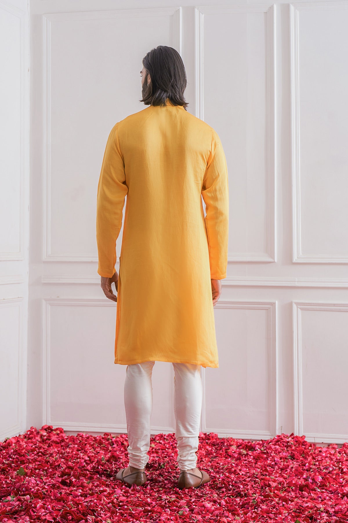 JHELUM KURTA (MUSTARD)