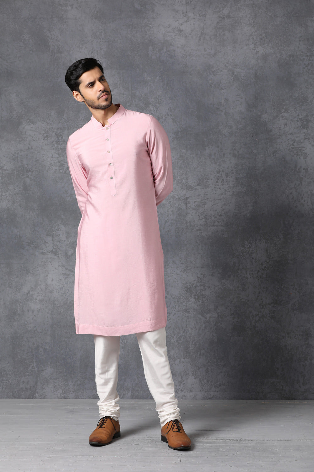 POWDER PINK KURTA