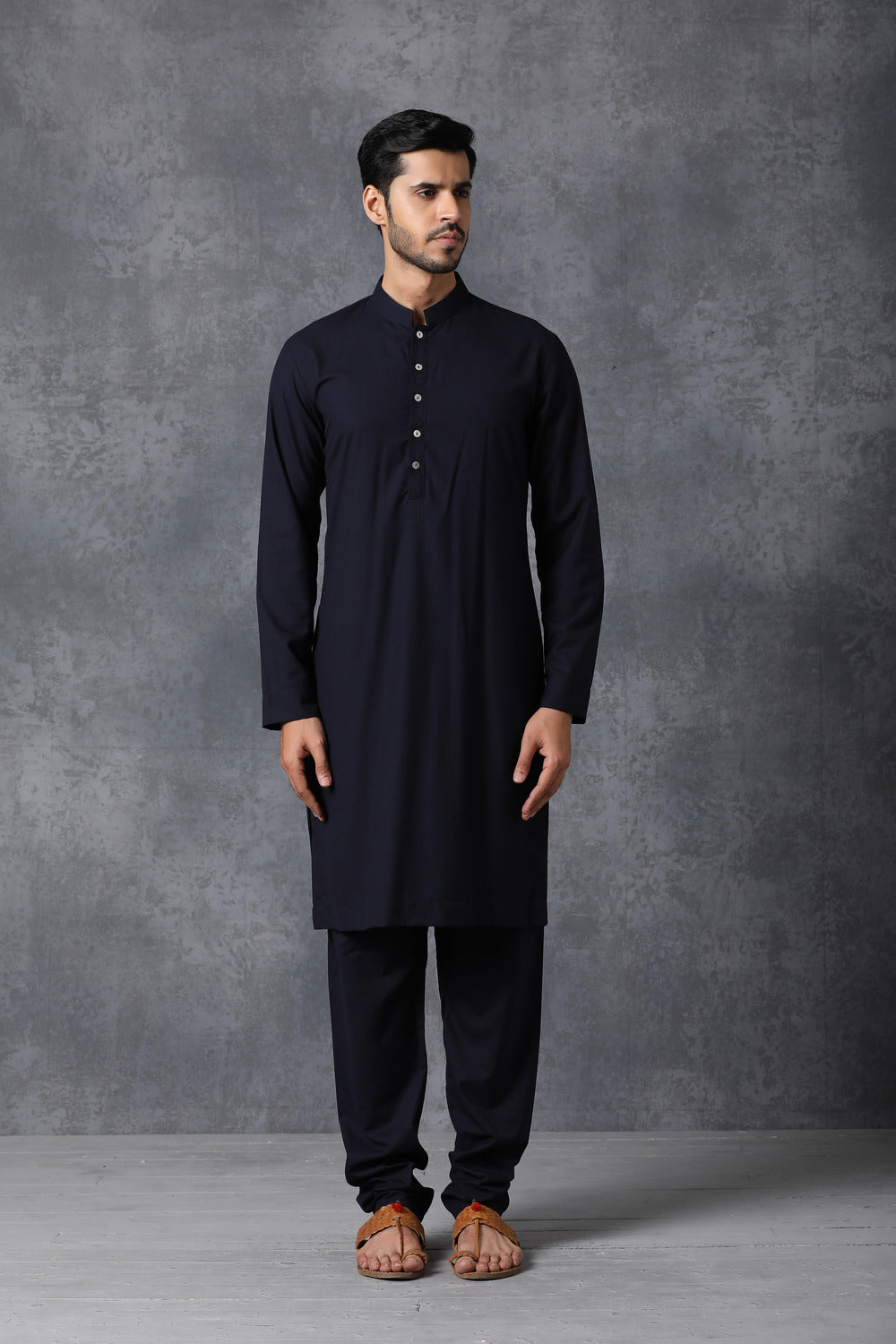 NAVY BLUE KURTA