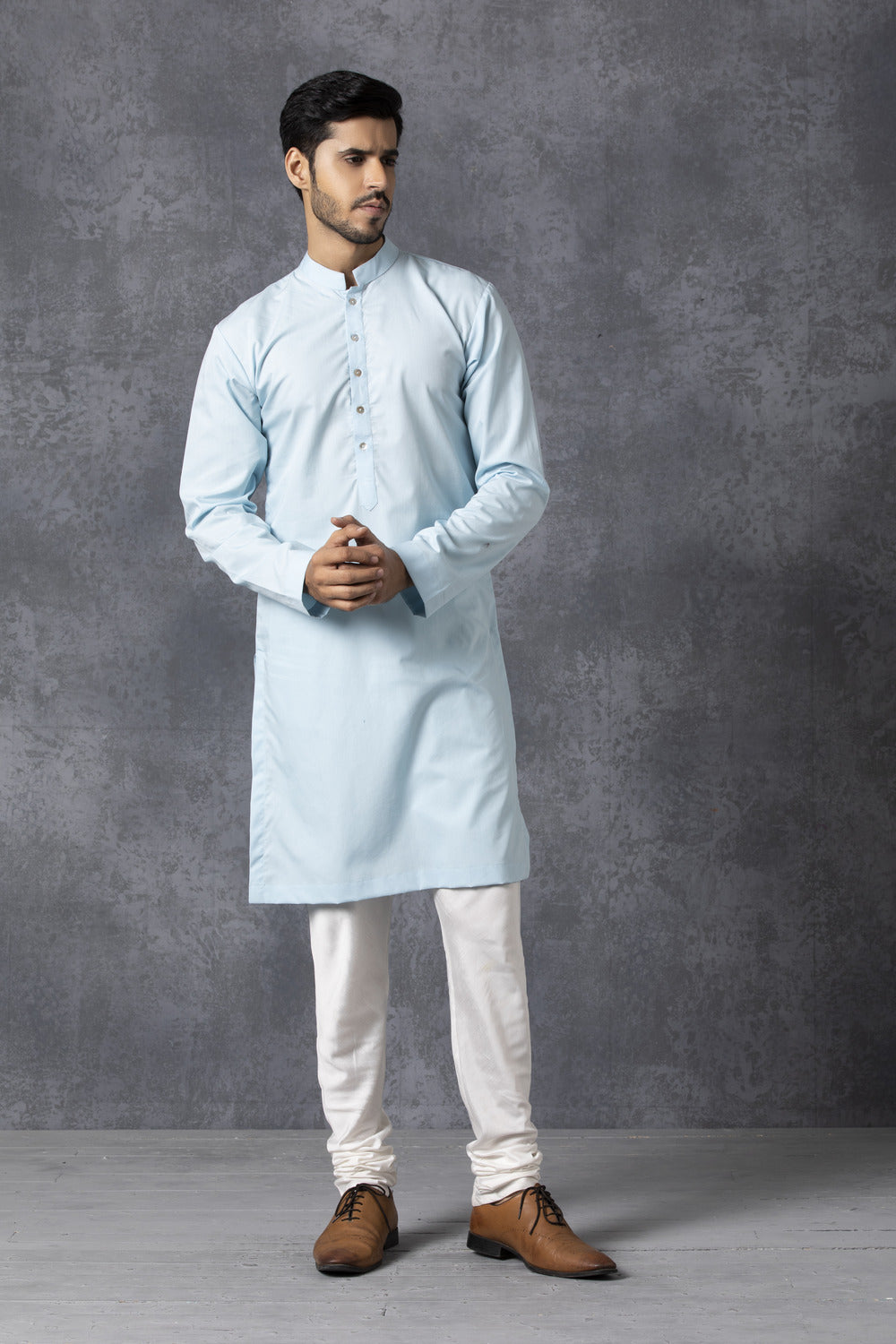 POWDER BLUE CLASSIC KURTA