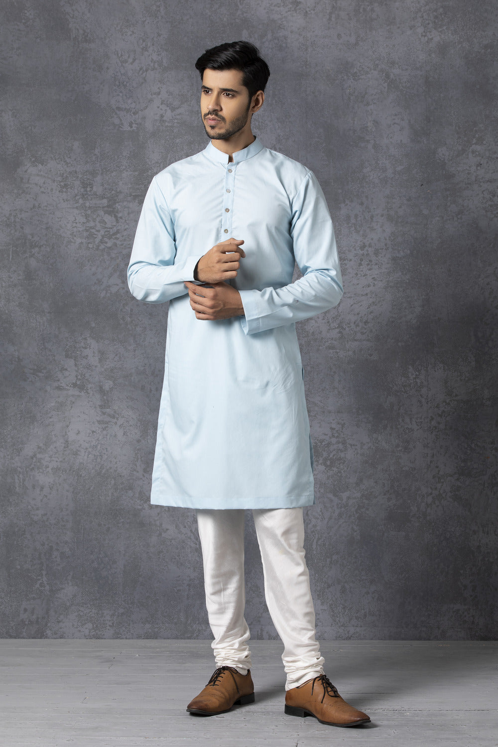 POWDER BLUE CLASSIC KURTA