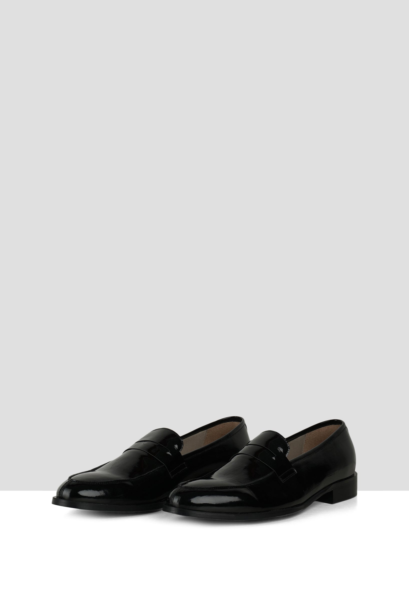 Black Patent Penny Loafers