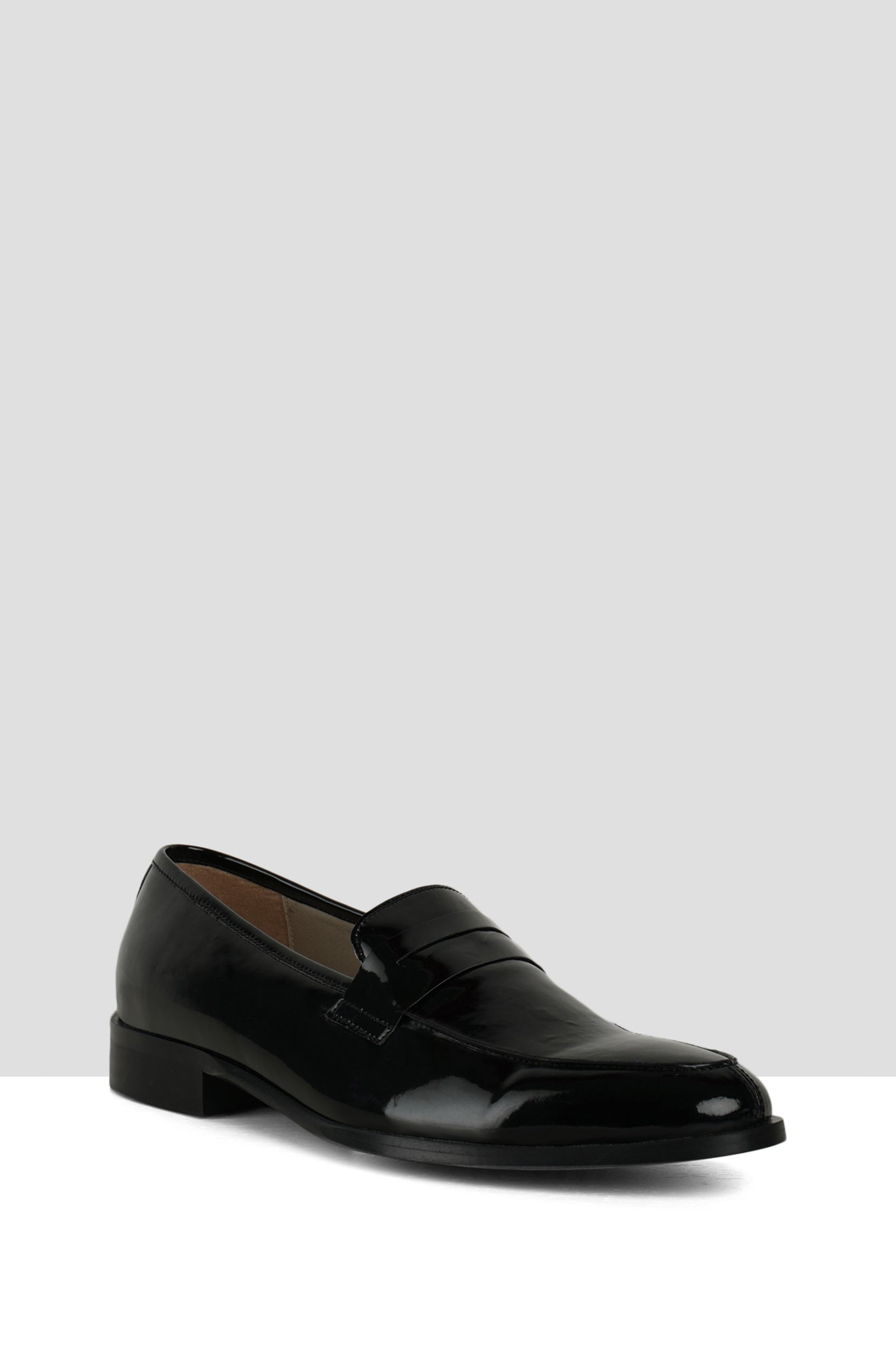 Black Patent Penny Loafers