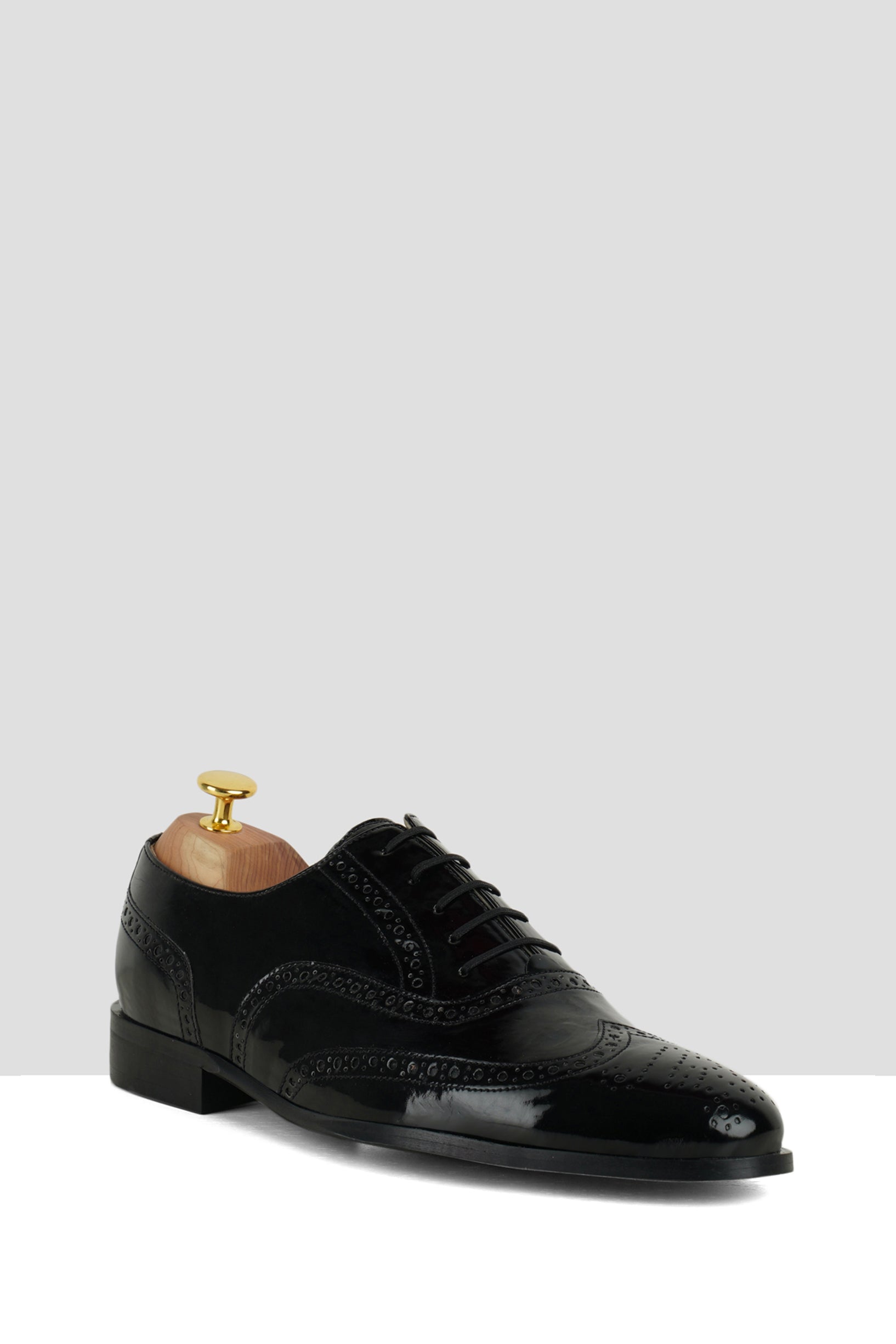 Black Patent Brogues