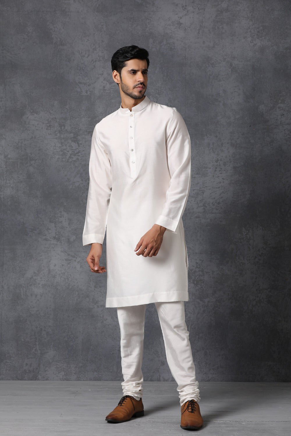 CLASSIC OFF WHITE KURTA