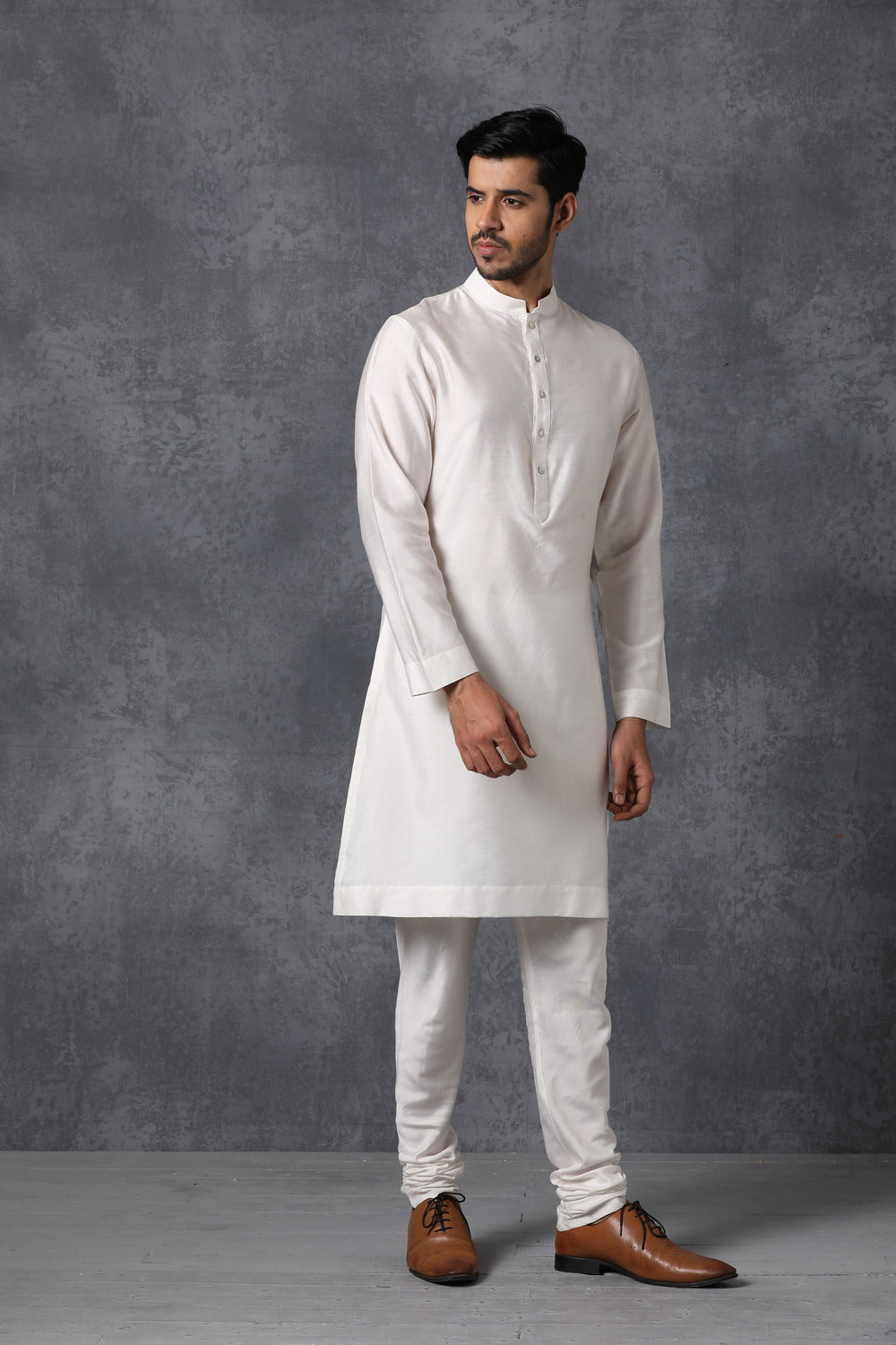 CLASSIC OFF WHITE KURTA